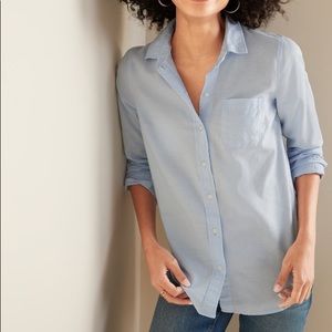 Old Navy - “The Classic Shirt” - Blue - Small